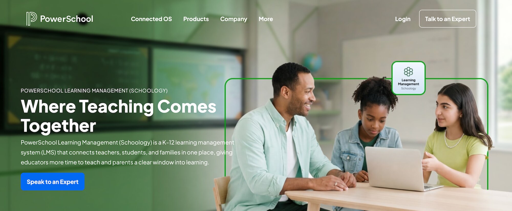 Schoology by PowerSchool homepage: Where Teaching Comes Together